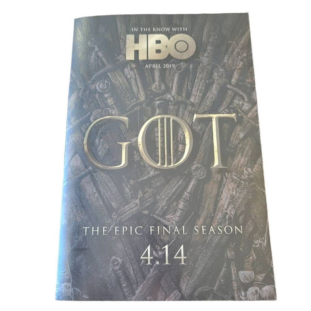 Game Of Thrones The Final Season Promo Card Foldout Phone Holder Throne HBO